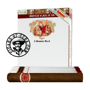 Romeo y Julieta No.2 Tubos Pack of 5
